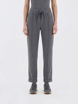 Brunello Cucinelli Pants Woman color Grey