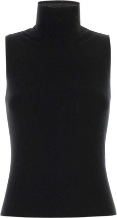 Extreme Cashmere N&deg;502 Collo - Dames - Coltruien - Zwart - ONE Size - Katoen - Truien & Vesten