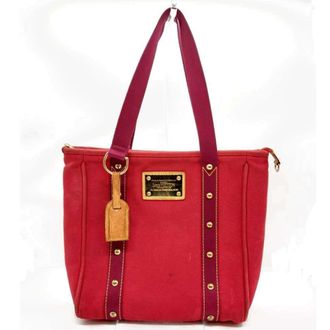 Louis Vuitton Antigua Rose Canvas Tote Bag (Pre-Owned)