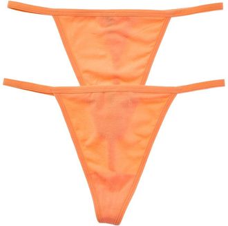 Bambooa Bamboo Set Of 2 Seamless Cheeky G-String