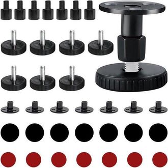 OEM Juego De 8 Patas Ajustables Para Muebles - Con Almohadillas Antideslizantes Y Antiara&ntilde;azos - Para Armarios, Camas, Mesas Y Sof&aacute;s
