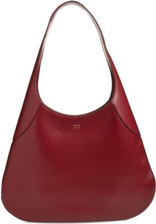 Khaite Large Joan Leather Hobo Bag in 524 Oxblood at Nordstrom