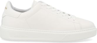 Woolrich Classic Court Monochromatic Leather Sneakers