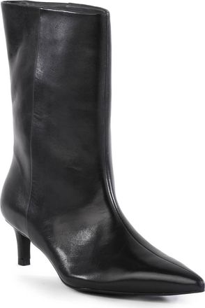 Seychelles Womens Game Changer Heeled Boot In Black Leather