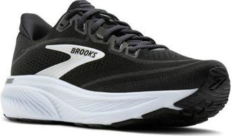 Brooks Ghost 18 Running Shoe in Black/Grey/White at Nordstrom, Size 10.5