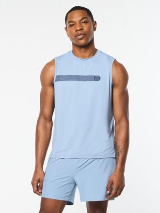 Sergio Tacchini Elio Performance Tank in Faded Denim at Nordstrom, Size Xxx-Large