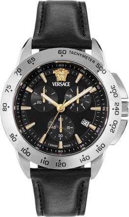 Versace V-Sport Chrono Leather Watch