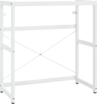 vidaXL Struttura per Lavabo da Bagno Bianca 79x38x83 cm in Ferro - Vidaxl