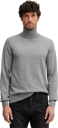 Geox Truien & Vesten, Heren, Grijs, S, Katoen, Cashmere-blend Turtleneck