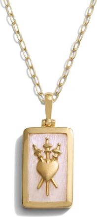 Awe Inspired Three of Swords Moonstone Pendant Necklace in 14K Gold Vermeil at Nordstrom