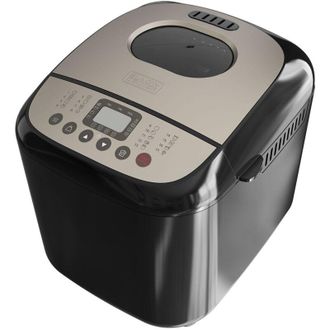 Black+Decker Black+decker Panificadora Bxbm600e, 600w, Panes De 500g, 750g Y 1kg, 17 Programas Para Panes, Iogures, Pasteles Y Mermeladas, Programable 15 Horas, Cu