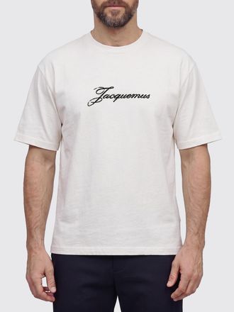 Jacquemus T-shirt in cotone con logo Jacquemus