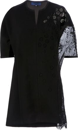 Sharon Wauchob semi sheer boxy dress - Black