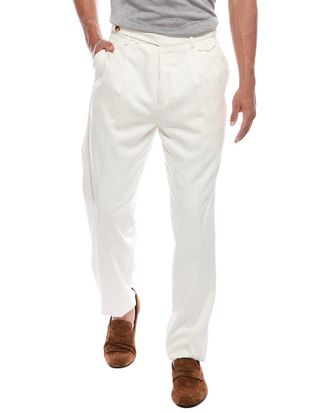 Brunello Cucinelli Leisure Fit Silk Pant