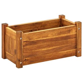 vidaXL Garden Raised Bed Acacia Wood 19.7x9.8x9.8, 42565