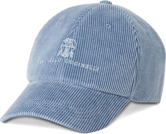Brunello Cucinelli Logo Cotton Baseball Cap