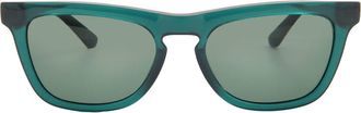 Calvin Klein Green Square Ladies Sunglasses CK23535S 300 53