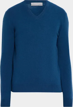 Neiman Marcus Men & apos;s Cashmere V-Neck Sweater