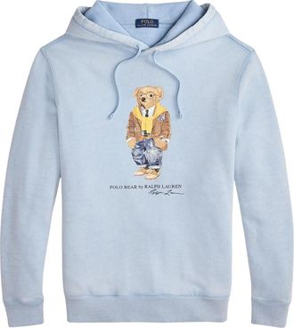 Ralph Lauren Hoodies & sweatvesten, Heren, Blauw, L, Katoen, Polo Bear Sweatshirt