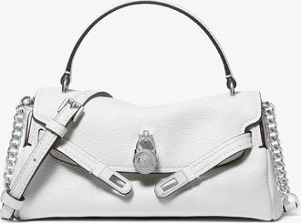 Michael Kors Hamilton Extra-Small Textured Leather Soft Crossbody Bag