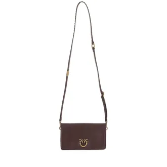 Pinko Leather Bag With Logo