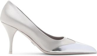Prada Elegante Nude Pumps voor Vrouwen - Dames - Pumps - Grijs - 36 EU - Schoenen