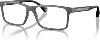 Emporio Armani 3038 Vista - unisex - Brillen - Grijs - 56 MM - Accessoires