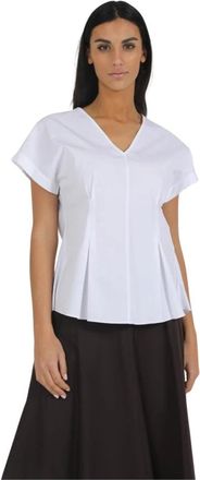 Aspesi Stijlvolle TOP voor je garderobe - Dames - Blouses - Wit - S - Overhemden