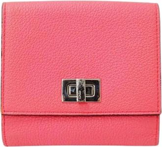 Fendi Pre-owned Wallet (bi-fold) - Dames - Vintage Accessoires - Roze - ONE Size - Leer - Vintage