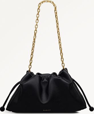 Radley London Black Medium Chain Clutch Bag The Roxburgh SS26 Radley London