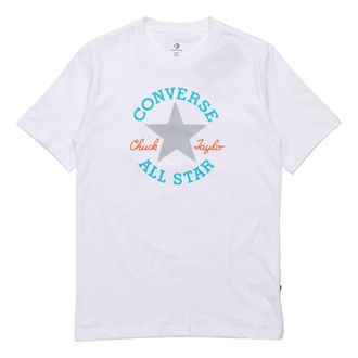 Converse Slogan Logo Short-sleeve Tee Men White 10020526-A02