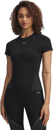 Under Armour Trainingsshirt UNDER ARMOUR UA VANISH SEAMLESS SS, Damen, Gr. XS, schwarz, steel, steel, Obermaterial: 90% Nylon, 10% Elasthan, Shirts Trainingsshirt,