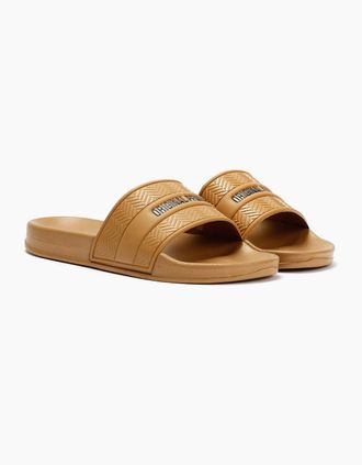 Original Penguin Mens Penguin Paradise Mens Sand Slides - Brown - Size: 10
