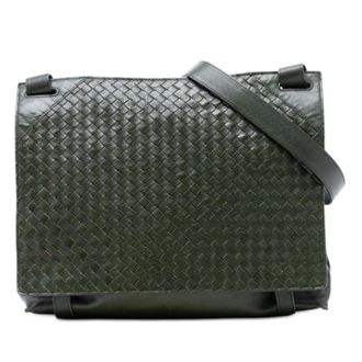 Bottega Veneta Pre-owned Bottega Veneta Nappa Intrecciato Flap Crossbody Ladies 2S1IRPR0VS1YRMOV