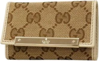 Gucci Pre-owned Keycase - - Pre-owned - unisex - Marrone - ONE SIZE