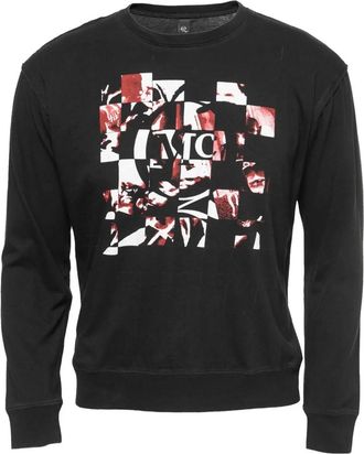 Alexander McQueen Felpa a quadri 2024 - Nero