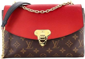 Louis Vuitton Red Monogram Canvas & Leather Saint Placide