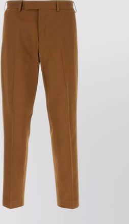 Pantaloni Torino cotton trousers with front crease and pockets