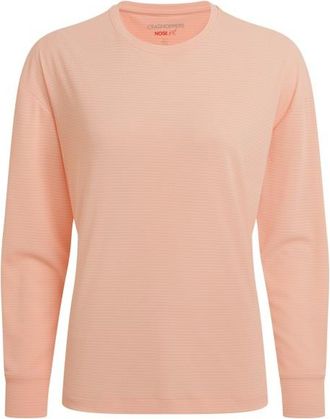 Craghoppers Nosilife Solarshield+ L/S T-Shirt Longsleeve f&uuml;r Damen | beige