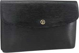 Louis Vuitton Pre-owned Clutches, female, Black, Size: ONE SIZE Pre-owned Vintage Clutch