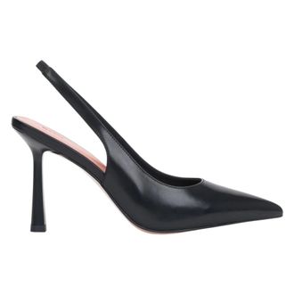 Estro & Luminara Slingback Pumps on a High Heel - female - Estro - Pumps - Black - 4 UK - Shoes