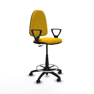Piqueras y Crespo Silla De Oficina Piqueras Y Crespo Bfn01rn Amarillo