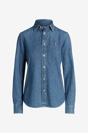 Polo Ralph Lauren Ausgewaschenes Jeanshemd Pony