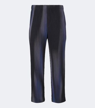 Homme Pliss&eacute; Issey Miyake Homme Pliss&eacute; Issey Miyake Blend of Lights pleated straight pants