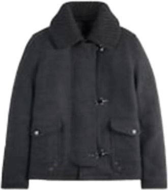 Fay Xmlb 801 Jacket - Dames - Zomerjassen - Grijs - M - Wol - Jassen