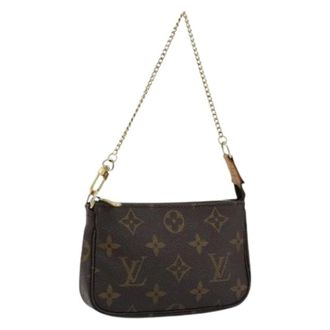 Louis Vuitton Pre-owned Mini Bags, female, Brown, Size: ONE SIZE Pre-owned Mini Pouch