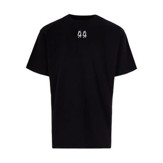 44 Label Group T-Shirts, male, Black, Size: XL Centipede T-shirt