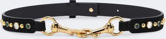 Etro Pony embellished suede belt