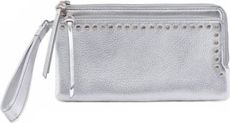 Hobo Womens Dayton Wristlet In Silver