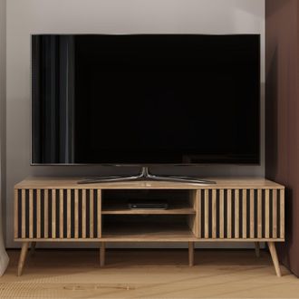 GFW Rowan TV Unit in Light Oak